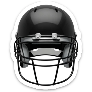 Sports helmet (American football style) sticker