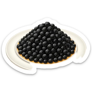 Caviar sin cuchara sticker