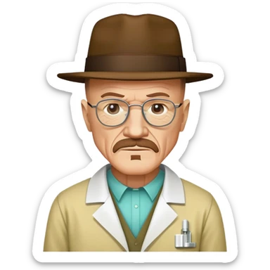 Doctor Heisenberg for in the breaking bad sticker