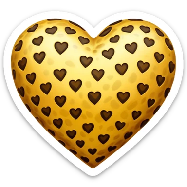 Cuore leopardo  sticker