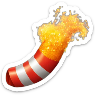 a cobra 8 firecracker sticker