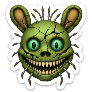 Spring trap fnaf 3 more like the actual one sticker