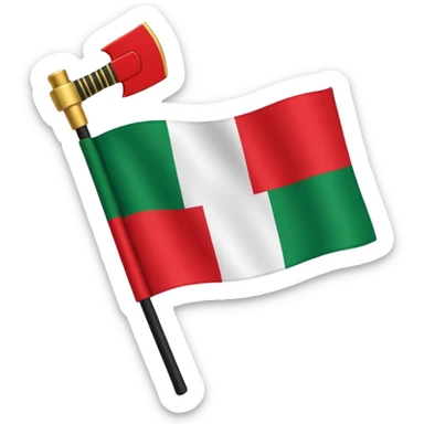Bandeira da Itália facista  sticker