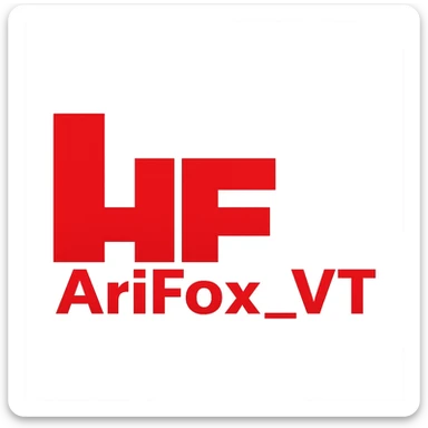 the H&K logo, except the letters say "AriFox_VT" sticker