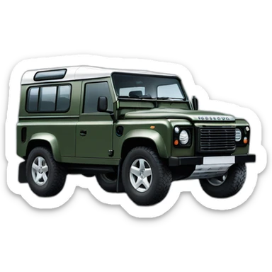 Landrover defender sticker