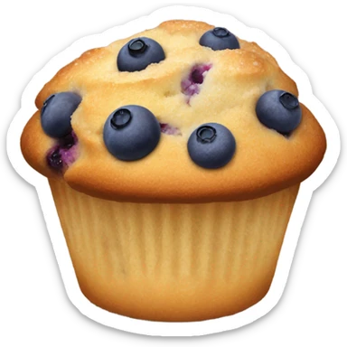 Muffin sticker