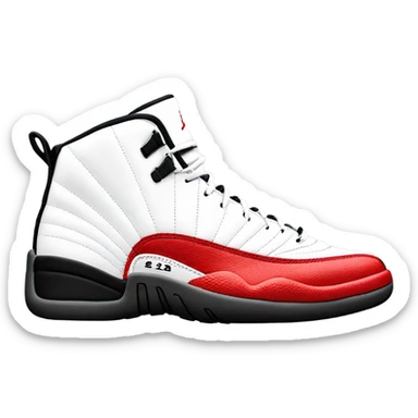 Jordan 12s sticker