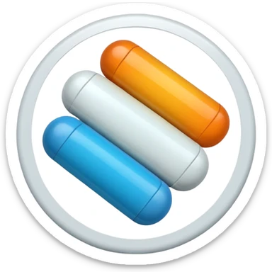 vitamin pill sticker