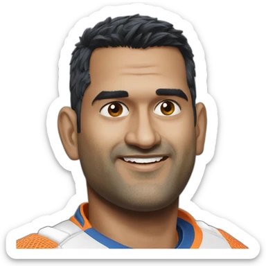 Ms.dhoni sticker