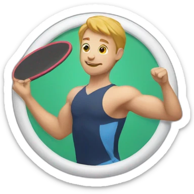 ultimate frisbee sticker