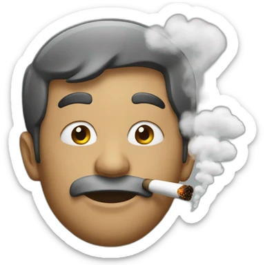 smoke sticker