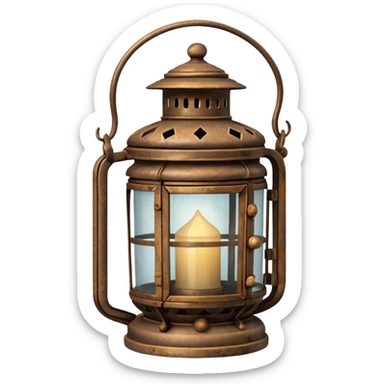 Camp Essentials, lanthern sticker