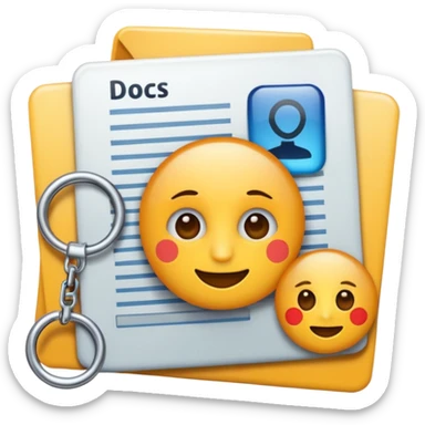 docs and license sticker