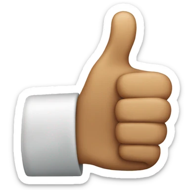 thumbs up sticker