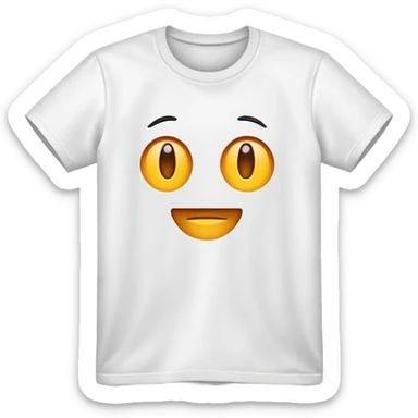 Ahora polera blanca sticker