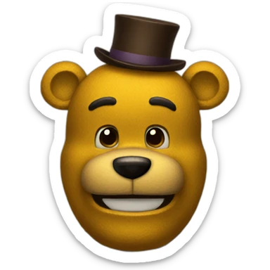 Fredbear sticker