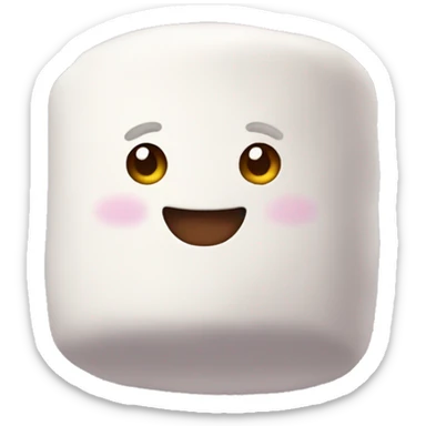 marshmallow sticker