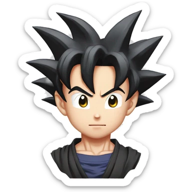 Goku black riedo  sticker