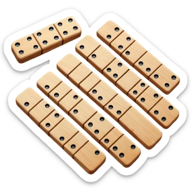Domino Effect sticker