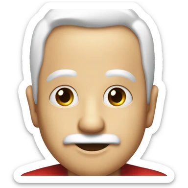 Père Noël Gross est mignon  sticker