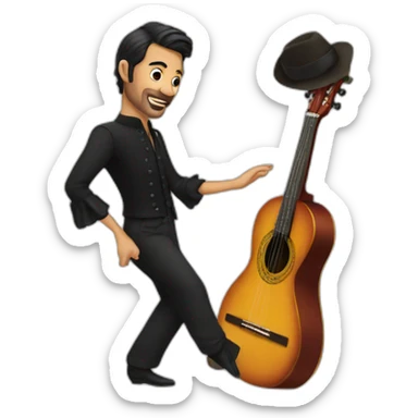 Flamenco sticker