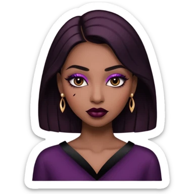 dark feminine energy woman  sticker