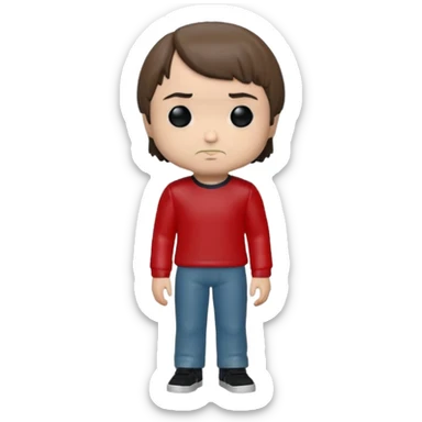 Will byers funko pop official sticker