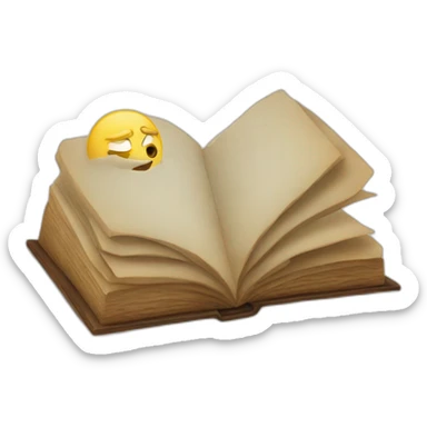 a story telling sticker