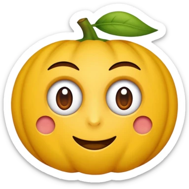 Kahkaha atan ve kocaman ağzı olan yeşil bir uzaylı kafası sticker