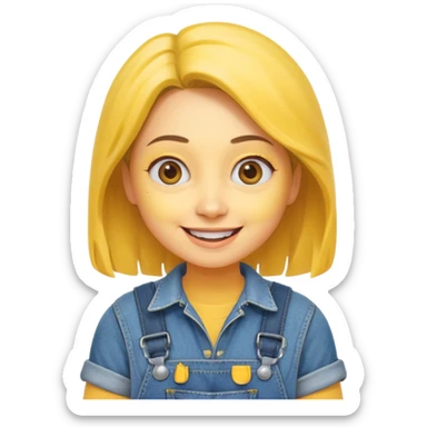 women minion sticker