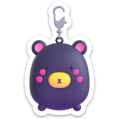 Tamagotchi character sticker