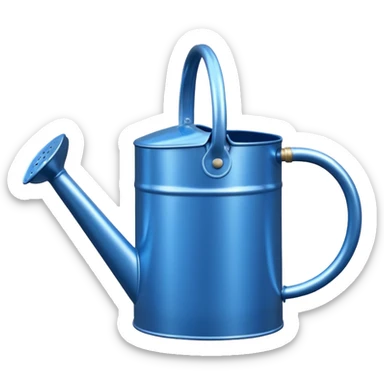 Blue Watering Can sticker