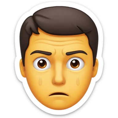 Stressed out sticker