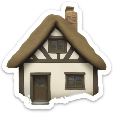 Cottage core sticker