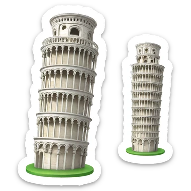 Leaning Tower Of Pisa  sticker