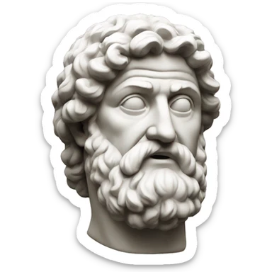 Greek sculpture  sticker