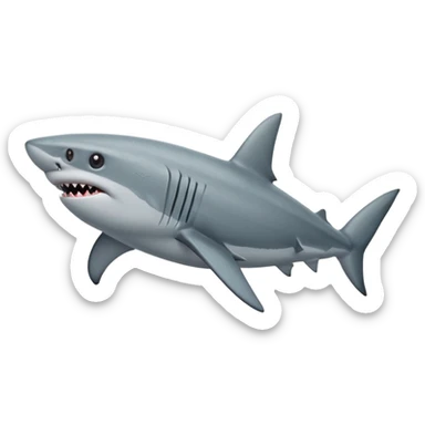 Wild Mexican shark sticker
