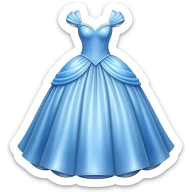 Cinderella’s dress sticker