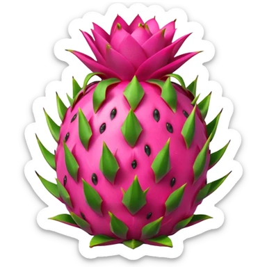 dragonfruit fruit sticker