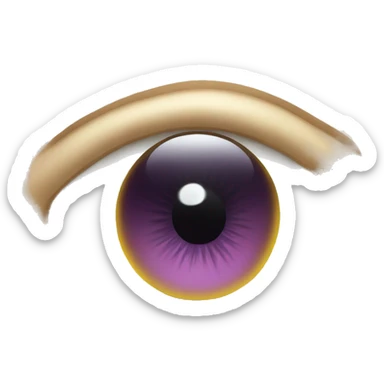 Eye twitch emoji sticker