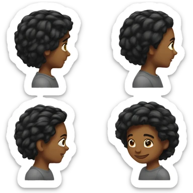 hair tuck meme sticker