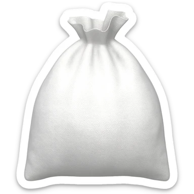 a bag  Cotton sticker