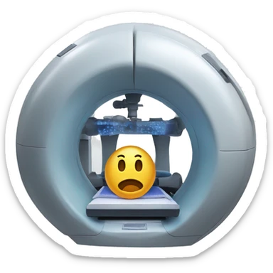 Magnetic resonance imaging sticker