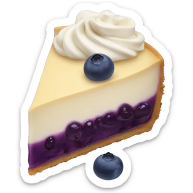 Blueberry Cheesecake  sticker