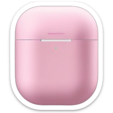 apple airpods max in pink sticker