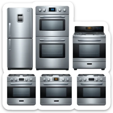 household appliances sticker