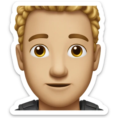 череп хэллоу китти sticker