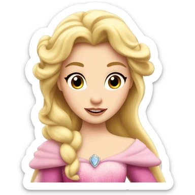 Princess aurora sticker