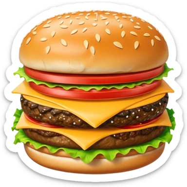 hamburguer sticker