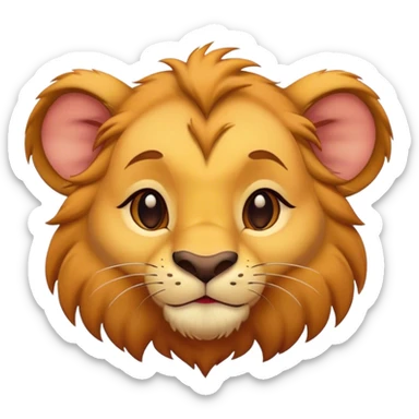 Simba sticker